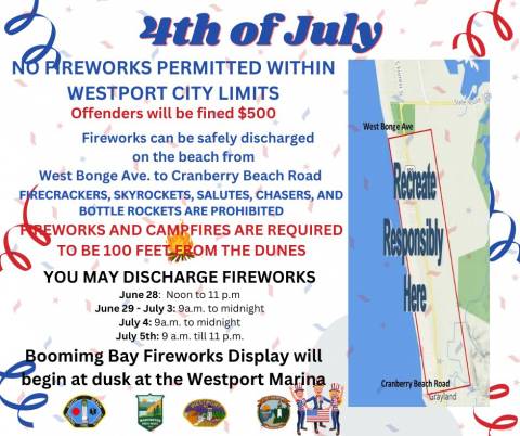Westport Fireworks Policy Westport Fireworks Policy